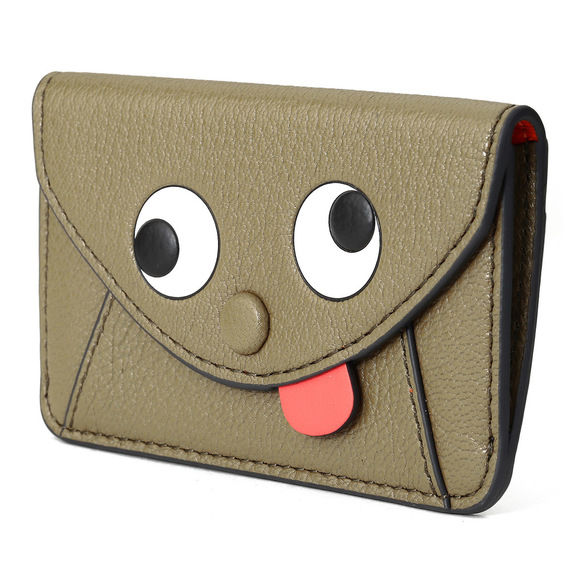 Anya Hindmarch Card Case Zanny Olive Green - Picture 4 of 7